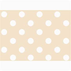 Polka Dots 7 x5  Photo Card - 2