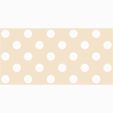 Polka Dots 8 x4  Photo Card - 2