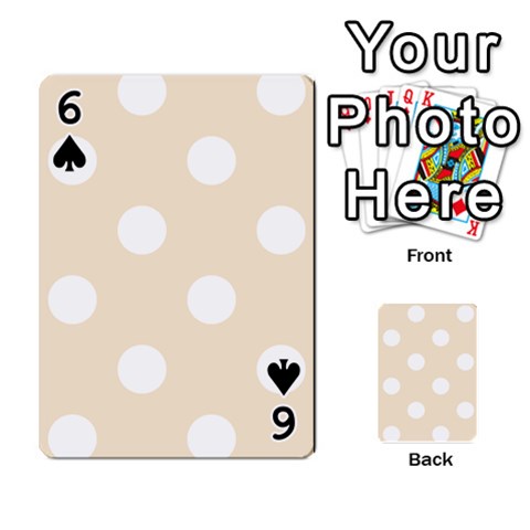 Polka Dots Front - Spade6