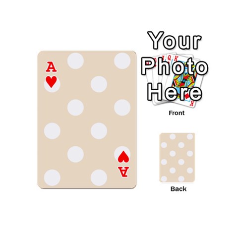 Ace Polka Dots Front - HeartA