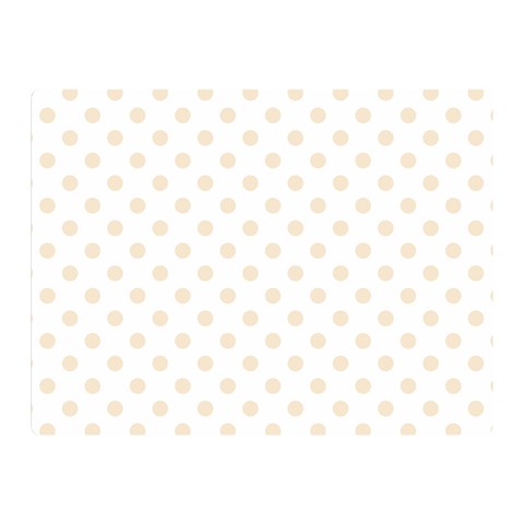 Polka Dots 35 x27  Blanket Back