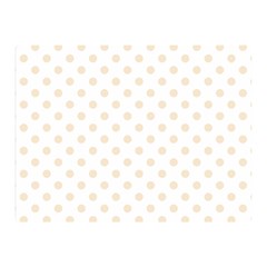Polka Dots 35 x27  Blanket Back