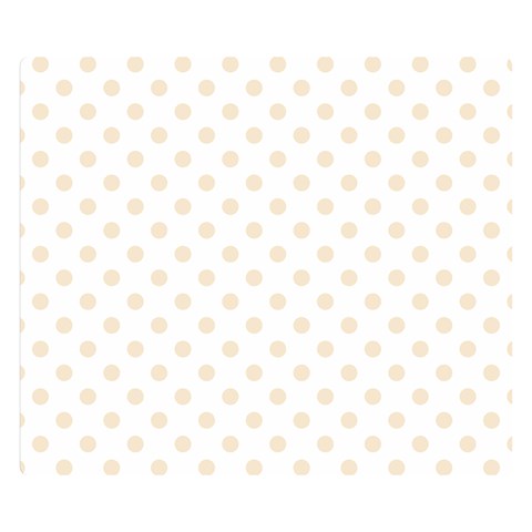 Polka Dots 50 x40  Blanket Front