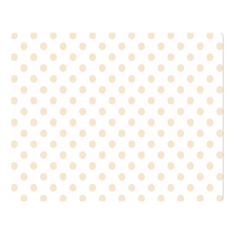 Polka Dots 80 x60  Blanket Front