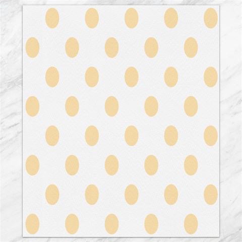 Polka Dots 8.15 x9.66  Canvas - 1