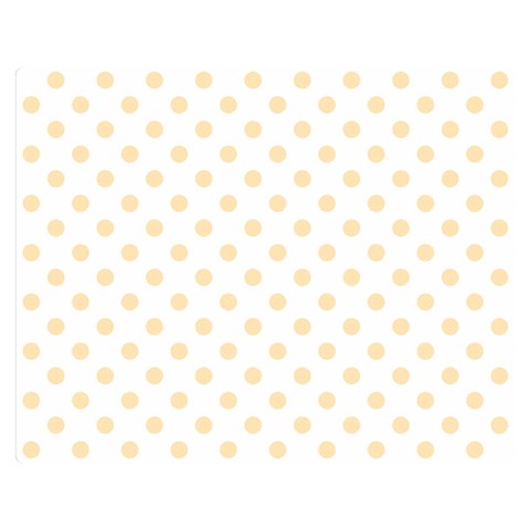 Polka Dots 60 x50  Blanket Front