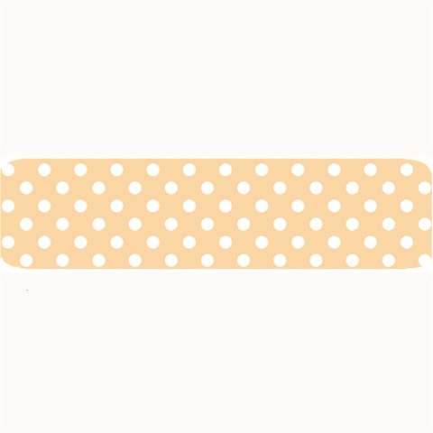 Polka Dots 32 x8.5  Bar Mat
