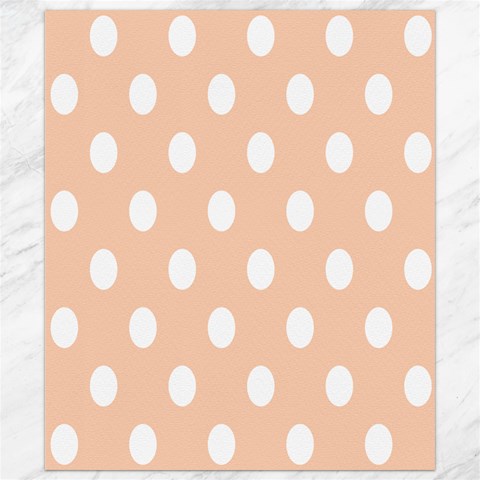 Polka Dots 8.15 x9.66  Canvas - 1