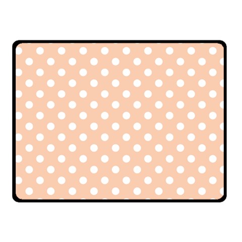 Polka Dots 50 x40  Blanket Front