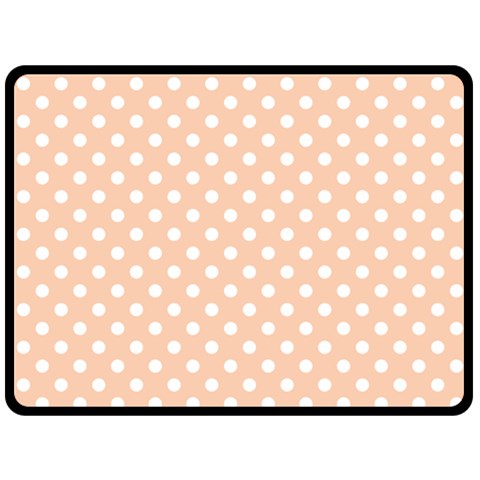 Polka Dots 80 x60  Blanket Front