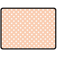 Polka Dots 80 x60  Blanket Back