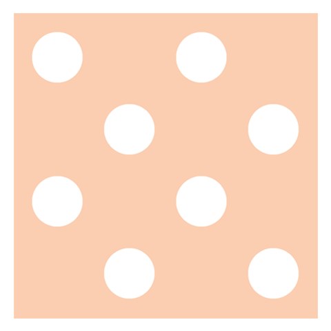 Polka Dots 3.75 x3.75  Memopad