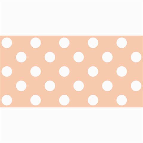 Polka Dots 8 x4  Photo Card - 1