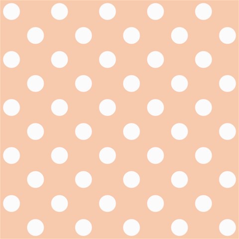 Polka Dots 8 x8  Scrapbook Page - 1