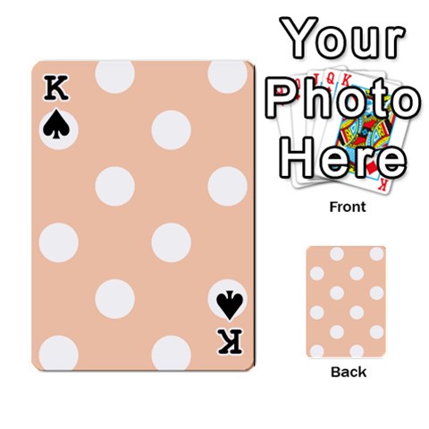 King Polka Dots Front - SpadeK