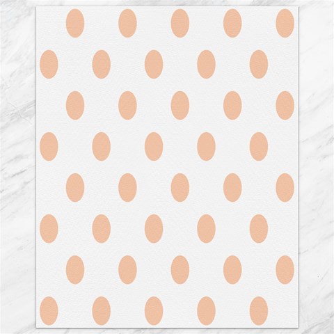 Polka Dots 10.95 x13.48  Canvas - 1