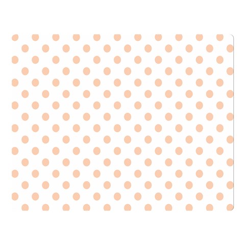Polka Dots 80 x60  Blanket Front