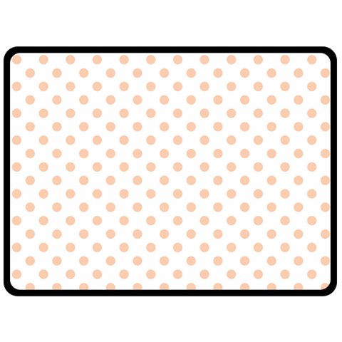 Polka Dots 80 x60  Blanket Back