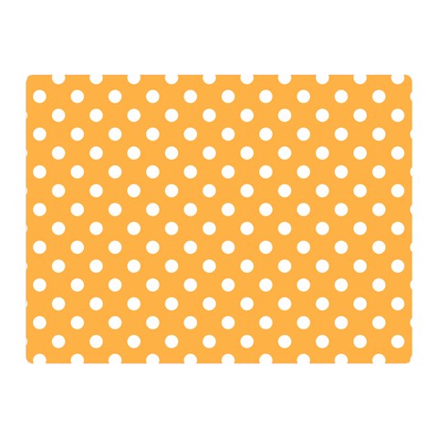 Polka Dots 35 x27  Blanket Front