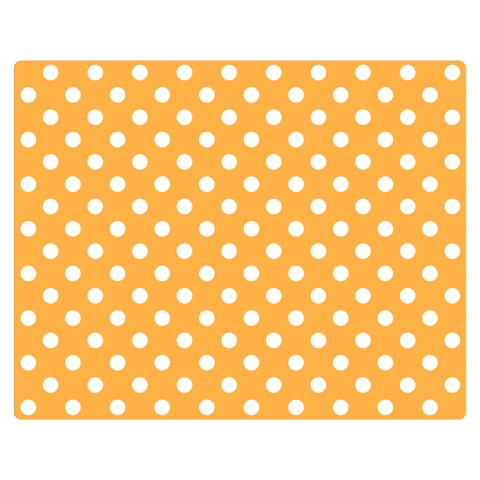 Polka Dots 60 x50  Blanket Front