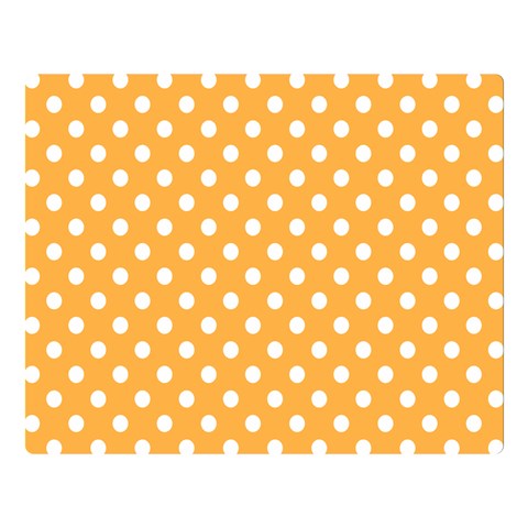 Polka Dots 80 x60  Blanket Front