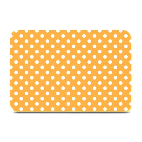 Polka Dots 18 x12  Plate Mat