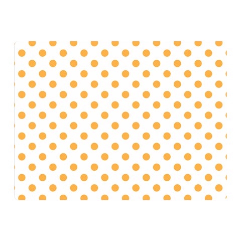 Polka Dots 35 x27  Blanket Front
