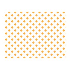 Polka Dots 35 x27  Blanket Front