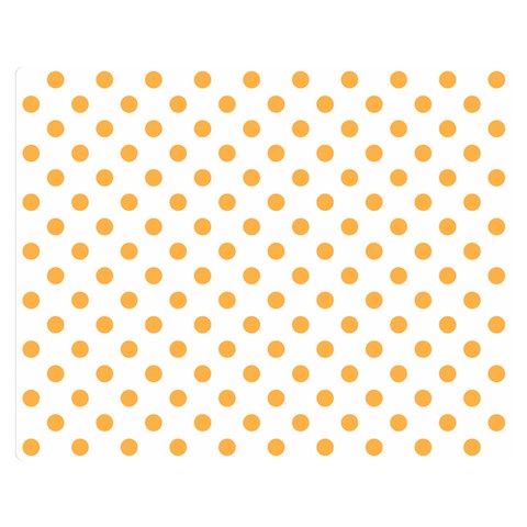 Polka Dots 60 x50  Blanket Front