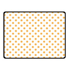 Polka Dots 45 x34  Blanket Back