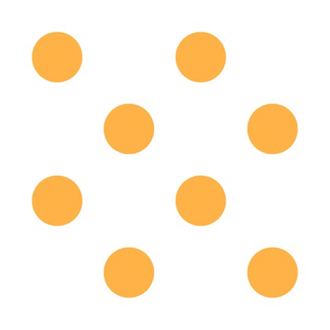 Polka Dots 3.75 x3.75  Memopad