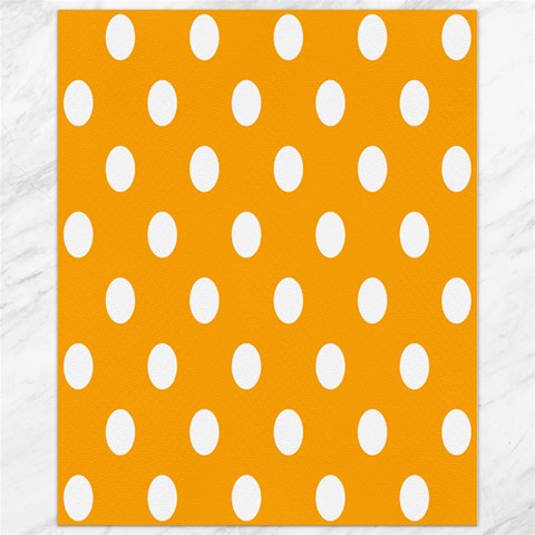 Polka Dots 10.95 x13.48  Canvas - 1