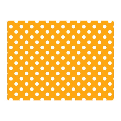 Polka Dots 35 x27  Blanket Front