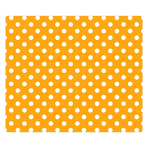 Polka Dots 50 x40  Blanket Back