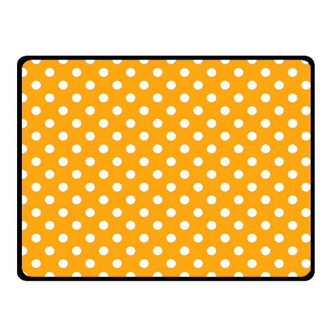 Polka Dots 45 x34  Blanket Front