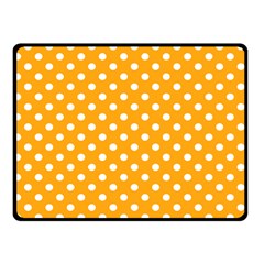 Polka Dots 45 x34  Blanket Back
