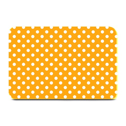 Polka Dots 18 x12  Plate Mat