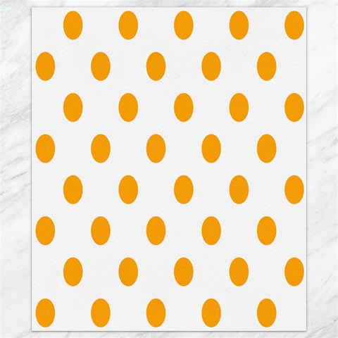 Polka Dots 8.15 x9.66  Canvas - 1