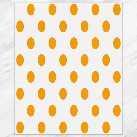 Polka Dots 10.95 x13.48  Canvas - 1