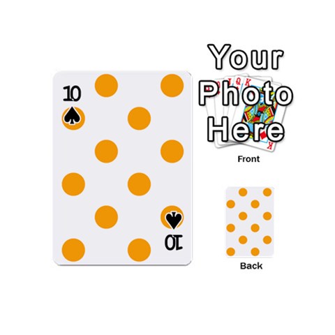 Polka Dots Front - Spade10