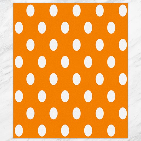 Polka Dots 8.15 x9.66  Canvas - 1