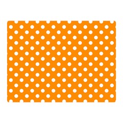 Polka Dots 35 x27  Blanket Back
