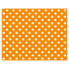 Polka Dots 60 x50  Blanket Back