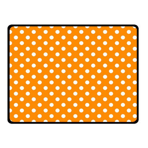 Polka Dots 45 x34  Blanket Front