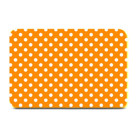 Polka Dots 18 x12  Plate Mat