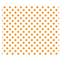 Polka Dots 50 x40  Blanket Back