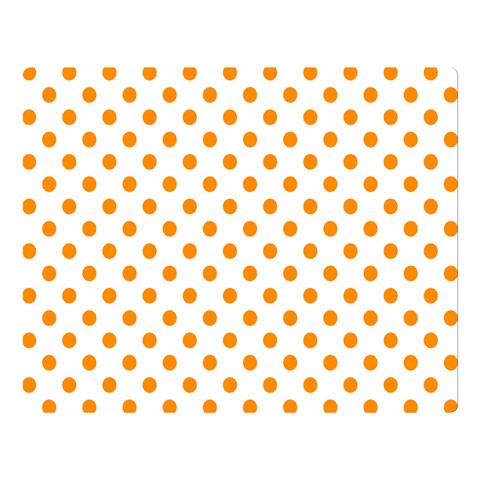 Polka Dots 80 x60  Blanket Front