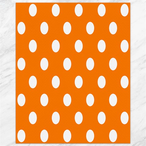 Polka Dots 10.95 x13.48  Canvas - 1