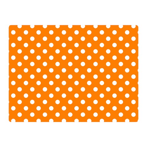 Polka Dots 35 x27  Blanket Front