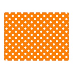 Polka Dots 35 x27  Blanket Back